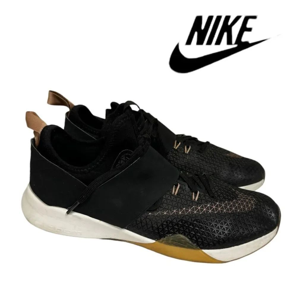 Nike Air Zoom Strong Women's Black 843975-003 Tennis Shoes Sneakers 6.5